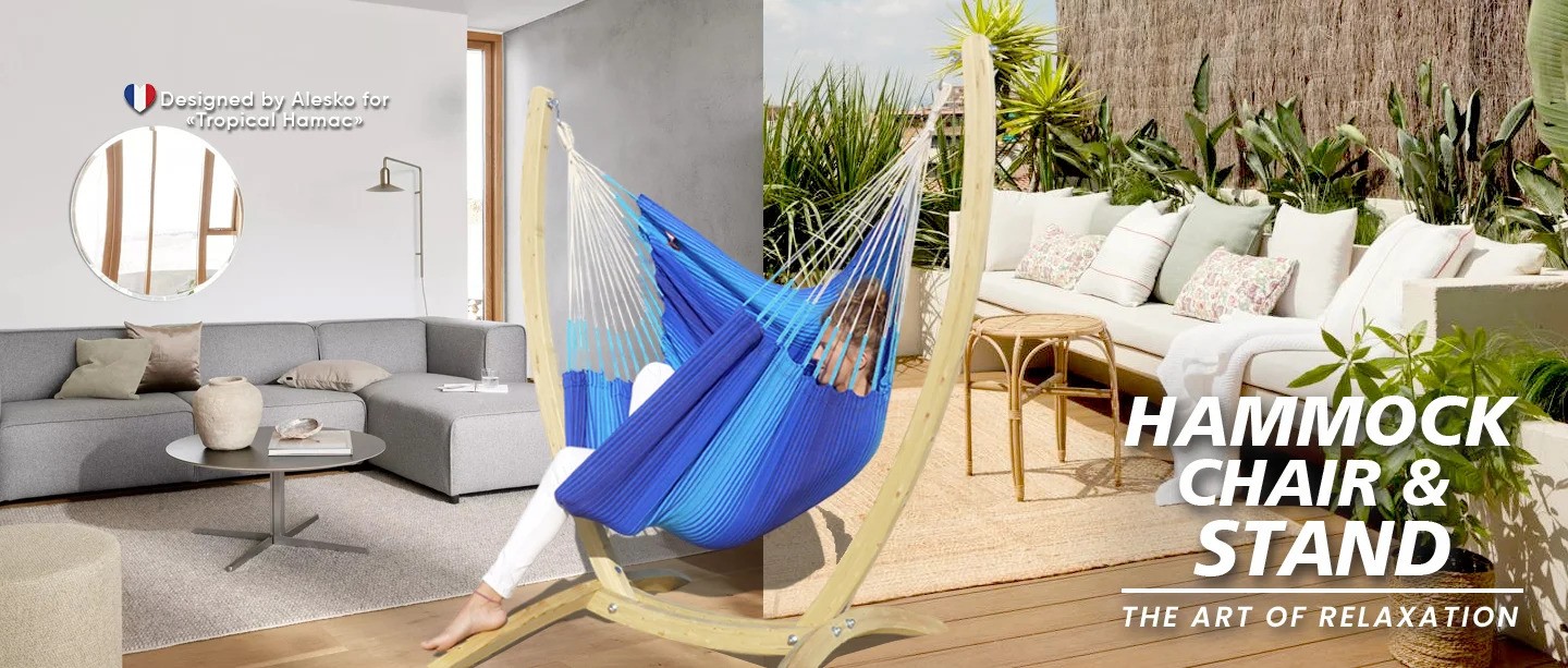 Hamac chaises avec support